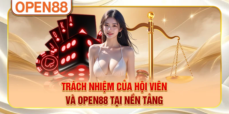 Trách nhiệm của hội viên và OPEN88 tại nền tảng